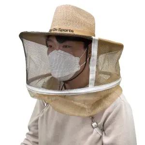 벌망모자 양봉모자 와이드 벌망 벌초 양봉 안전 모자