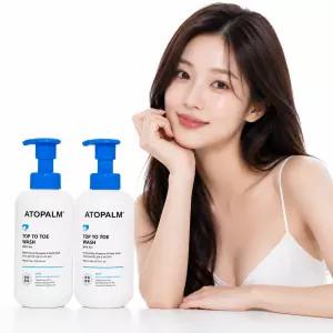 아토팜 탑투토 워시 460ml, 2개