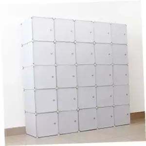 옷장 심플리 화이트 선반 옷장 183x183cm) DIY 옷수납장 진열장 의류수납장 의류수납함