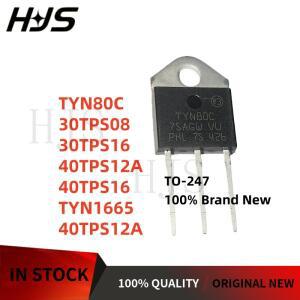 5/PCS 100%  제품 40TPS12A 30TPS16 30TPS08 TYN80C TYN1665 TO-247 고전력 단방향 사이리스터