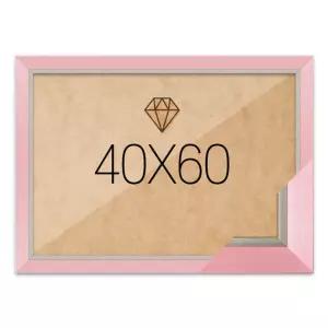 IKWCB0B5E 40x60 고급형 모던핑크 x 십자수x 사진x 포스터x 프레임 전용 액자 보석십자수 직사각형