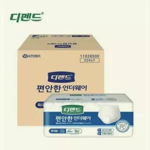 디펜드 언더웨어 수퍼 특대형 16매X4팩 기저귀