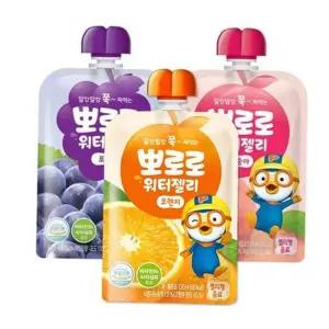 워터젤리 뽀로로 구성 120ml 3종세트 30개