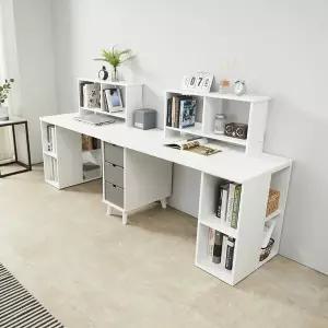 텐스페이스 어반 2400 수납 서랍책상 책장 UT12R (착불)
