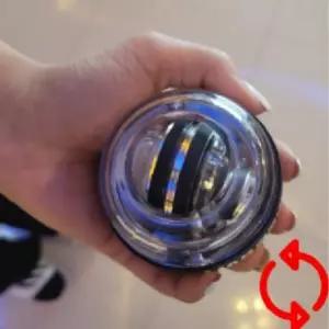 LED 자이로볼 전완근 손목 강화 운동기구 스트랩 포함