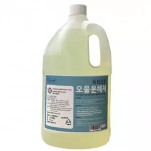 허브크린 846IUV80 배수구 세정제 뚫어뻥 배관 악취 제거제 4L