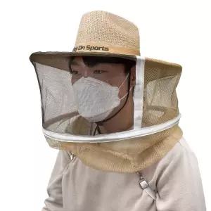 제초 챙이넓은 와이드 벌모자 양봉 벌초 벌망모자
