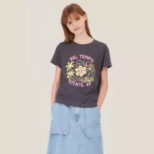 [백화점 정품] 베네통 스마일 플라워 썸머 티셔츠 BATSB3631