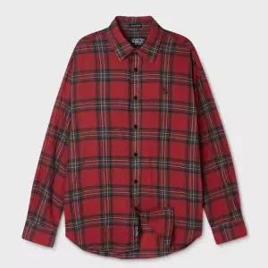 후아유 Sheer Check Shirts WHYCG721F