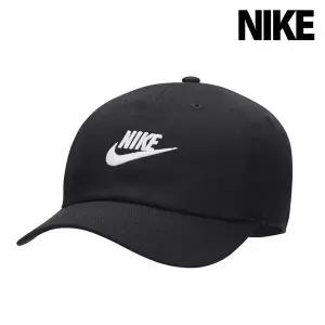 [하프클럽/나이키]키즈 NK 클럽 볼캡 퓨추라 워시 블랙 FB5063-010 (키즈/여성용)