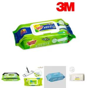 3M 스카치 브라이트 물걸레 청소포 더블액션 대형 (6387)/청소/용품/물티슈/일회용/바닥/밀대/티슈
