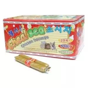 [반려] 고소한 강아지 영양간식 닭가슴살 소시지 120개입