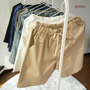 핏츠 면 마 린넨 5부 남성 밴딩 반바지 빅사이즈
