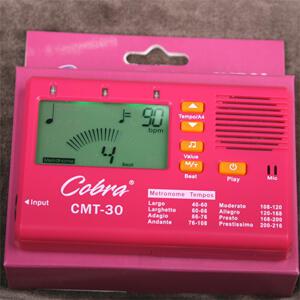코브라 메트로튜너(빨강) CMT-30 메트로놈 튜너