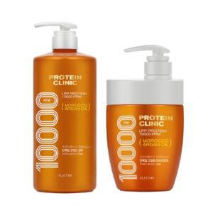 [기타] 엘라스틴 샴푸 프로틴클리닉 고영양 1000ml+트리트먼트700ml