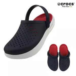CROCS 매장판 인모션 클로그 209964-410 네이비