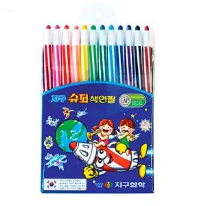 핫딜 채점색연필 12색 슈퍼 샤프식 색연필