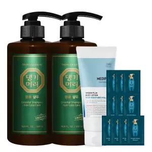 댕기머리 오리지널 명품 샴푸 500ml 2개+샴푸 10매
