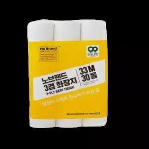 노브랜드 3겹 화장지 33m X 30롤