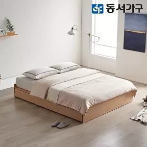 [동서가구][착불] 팬타 무헤드 1단 3서랍 슈퍼싱글 SS 수납침대 프레임 DF642113