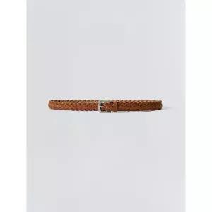 [이지오]Classic weaving belt_Camel