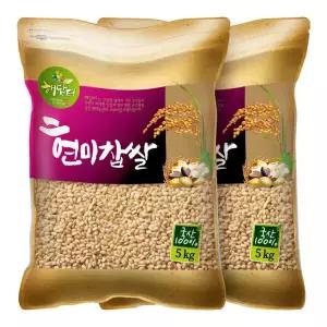 국산 현미찹쌀 10kg (5kgX2봉) 찰현미