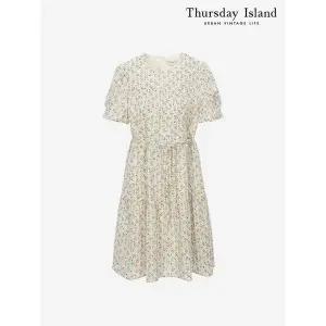 [써스데이아일랜드][Thursday Island] 플라워 패턴 미니 원피스(T244MOP261W)