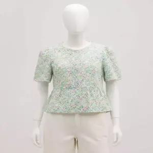 [정품/무료배송] 써스데이아일랜드 [Thursday Island] 플라워 자수 블라우스(T244MBL238W)