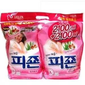 섬유유연제 섬유 유연제 빨래 향기 세탁 세제 리필 4200mL