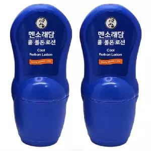 맨소래담로션 롤온 쿨 50ml 바르는 파스 2개