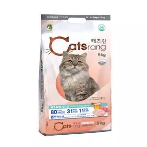 캐츠랑 비타 플러스 전연령 고양이 사료 5kg 캣 반려묘 먹이 밥