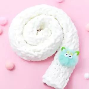 [텐바이텐]퍼피파인 목도리 만들기 DIY키트 핑거니팅 손뜨개 털실 뜨개실 뜨개