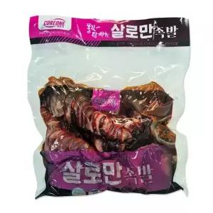살로만 슬라이스 순살 족발 1kg(보쌈 돼지 고기 편육)