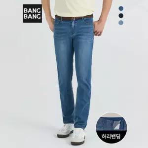 뱅뱅 남성 썸머 라이크라 슬림핏 데님 3종택1