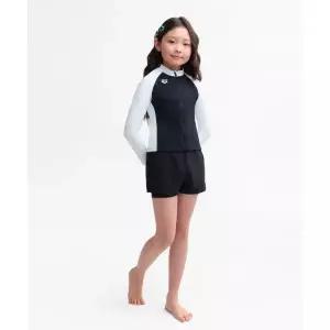 ARENA KIDS 그래픽데이 여아동 집업 래쉬가드 세트 A6BG1GS24BLKA6BG1GS24BLK