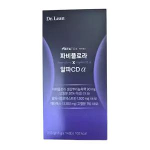 닥터린 파비플로라 알파CD 알파시클로덱스트린 15g x 14포 6개