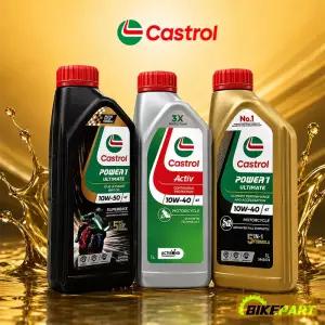 [CASTROL] 캐스트롤 엔진오일 파워1 얼티메이트 슈퍼바이크 액티브 4T 10W40 10W50