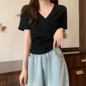 랩반팔티 브이넥티 면티