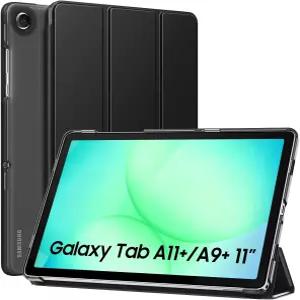 삼성 갤럭시 탭 A11 플러스 / 케이스 11인치 2026 A9 2024 슬림 스탠드 하드 PC 반투명 백쉘 스마트 커버