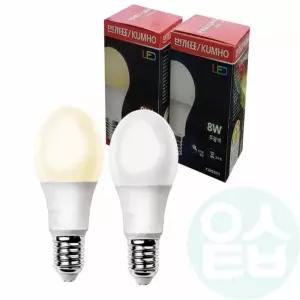 내장 벌브형 LED 램프 8W 포인트조명 선반조명