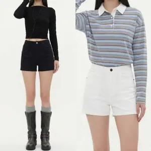 짧은바지 면 반바지코디 핫팬츠 3부팬츠 신발