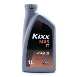 GS칼텍스-2행정 가솔린 엔진 Kixx MX5 2T FB 1L (1EA)오일 오토바이용 보호 싸이클 합성 성유 싸이클용 출