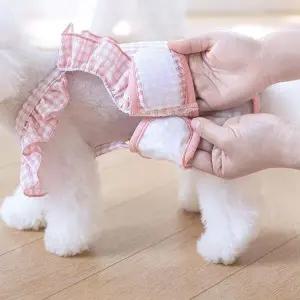 [하프클럽/셀럽하우스]강아지 생리팬티 암컷 기저귀 위생속옷 애견용품