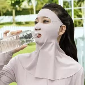 전면 얼굴 페이스가드 마스크 HS자외선차단 햇빛가리개 KC인증 페이스 귀걸이형