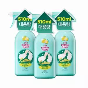 (가성비대용량)온더바디 코튼풋 발을씻자 풋샴푸 510ml 레몬 3개