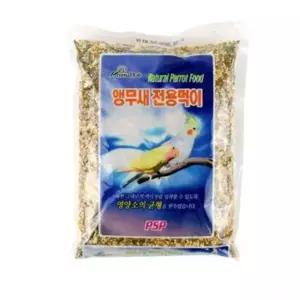 전용 애완 앵무새모이 전연령 잉꼬 앵무새밥 700g
