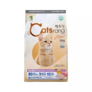 캐츠랑 전연령 리브레 5kg 2개 캣츠랑 고양이사료