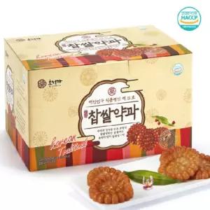 호정가 찹쌀 약과세트 3KG (약 80개입) 설날 명절 설 선물 단체 답례품