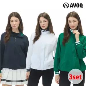 [아보크]칼라블럭 윈드자켓 3종 (남여)