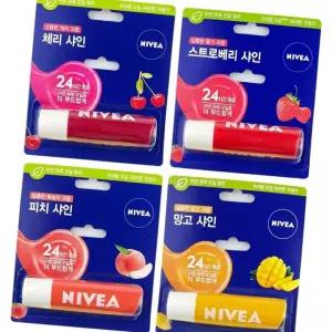 (다올)니베아 립케어 4종 과일향 선택형 입술보호제